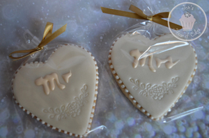 Bride & Groom Cookies