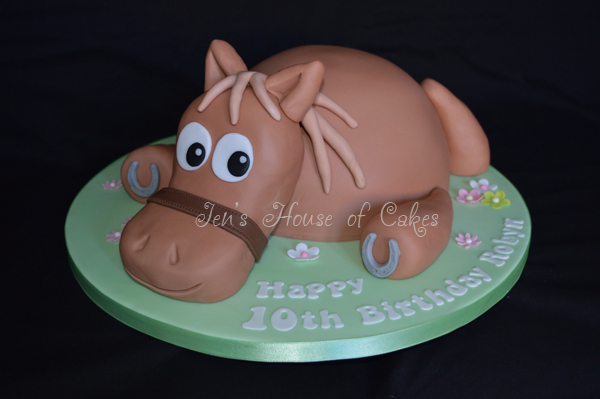 3D Pony Birthday Cake